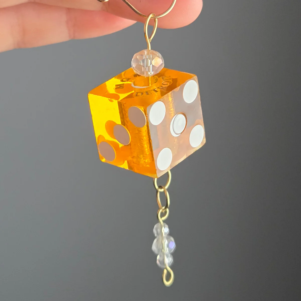 Orange Dice